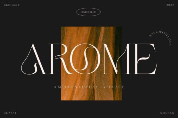Arome: A Stylish Serif Font for Professional Branding