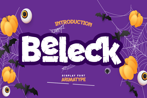 Beleck: Adding Personality to Web Design with a Spooky Display Font