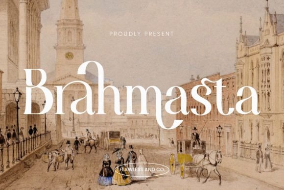 Brahmasta: A Modern Serif Font That Elevates Brand Design
