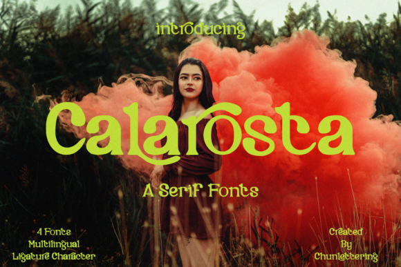 Calarosta: A Serif Font That Elevates Editorial Design with Quiet Elegance