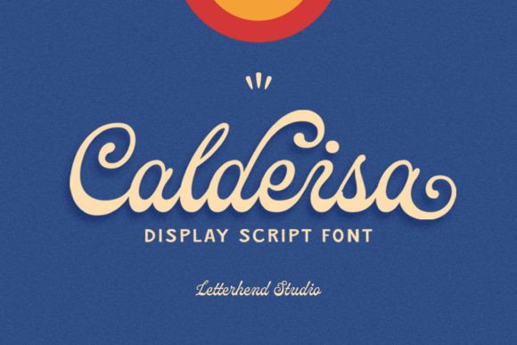 Calderisa: A Classy Script Font That Elevates Web Design Typography
