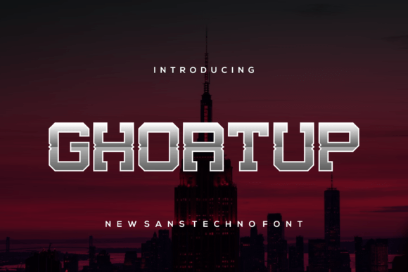 Ghortup: A Bold Slab Serif Font for High-Impact Campaign Design