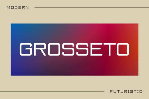 Grosseto: A Modern Typeface for High-Impact Campaign Design