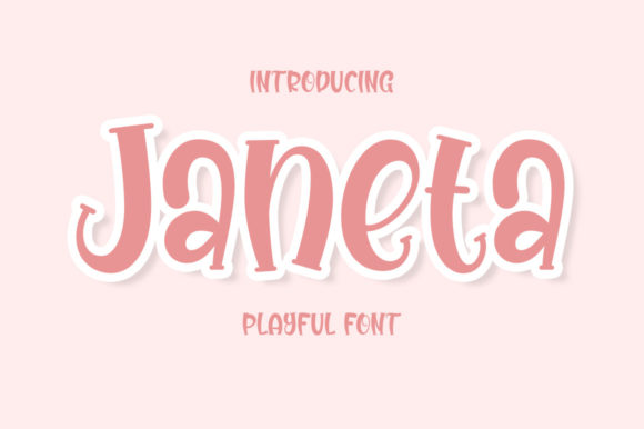 Janeta: The Display Font That Elevates Campaign Visuals with Personality