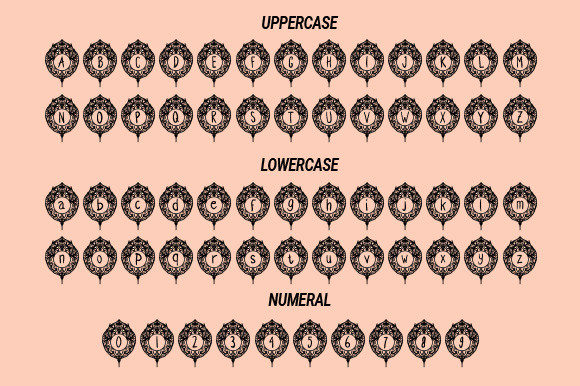Java Fan Monogram: A Beautiful Display Font for Crafters & Makers