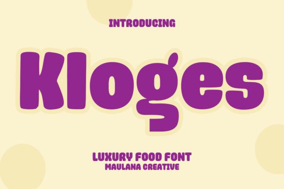 Kloges: A Trendy Sans Serif Font for Modern Web Design