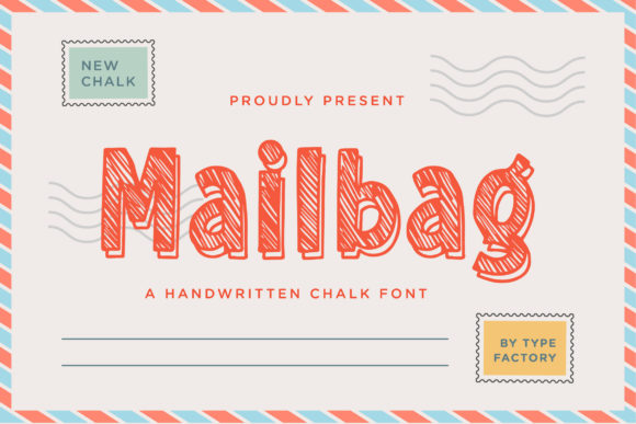 Mailbag: A Playful Display Font Perfect for Crafters and Sellers