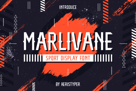 Marlivane: A Bold Sans Serif Font for Dynamic Editorial Design