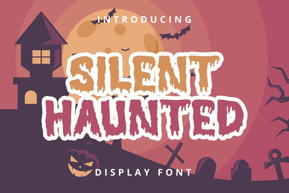 Silent Haunted: A Playful Handwritten Font for Digital Branding and Web Design